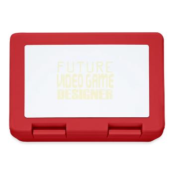 Future Video Game Designer - Brotdose - Rot - Vorne