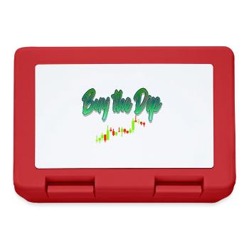 Buy The Dip - Lunchbox - red - Front