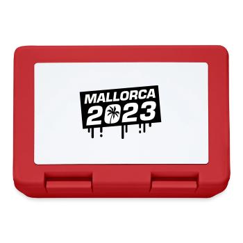 Mallorca 2023 - Brotdose - Rot - Vorne