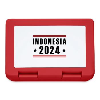 Indonesia 2024 - Brotdose - Rot - Vorne