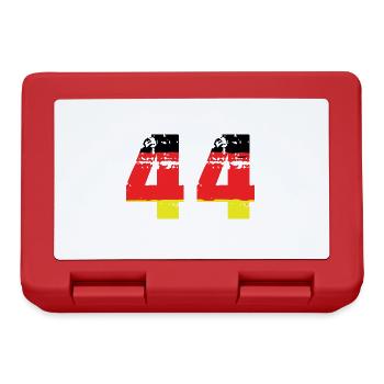 44 Number Germany Jersey - Lunchbox - red - Front
