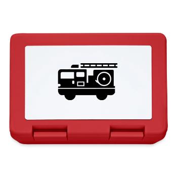 Fire engine - Lunchbox - red - Front