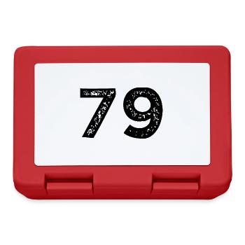 79 number jersey - Lunchbox - red - Front