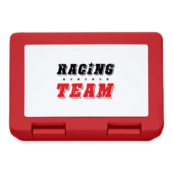 Racing Team - Lunchbox - red - Front