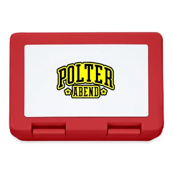 Hen party, bachelorette party - Lunchbox - red - Front