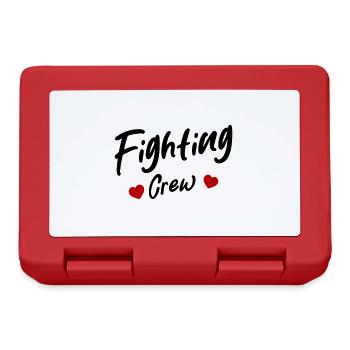 Fighting Crew Heart - Lunchbox - red - Front