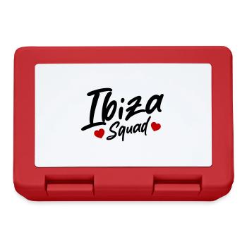 Ibiza Squad Heart - Lunchbox - red - Front