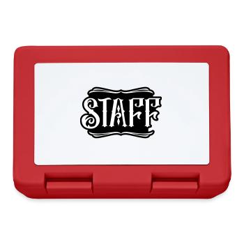Staff Member - Lunchbox - red - Front
