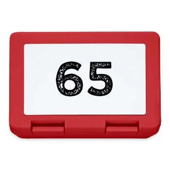 65 number jersey - Lunchbox - red - Front