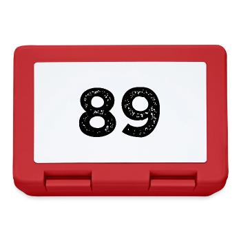 89 number jersey - Lunchbox - red - Front