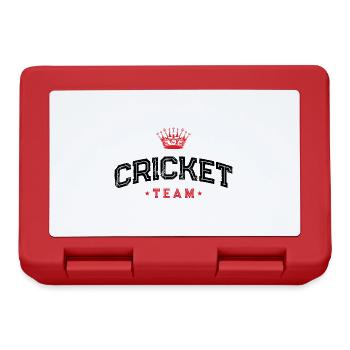 Cricket Team - Brotdose - Rot - Vorne
