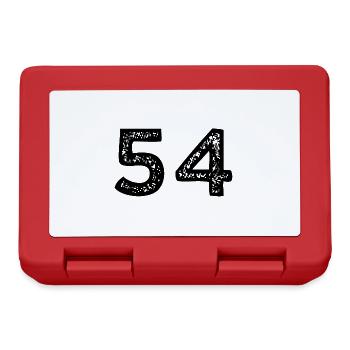 54 number jersey - Lunchbox - red - Front