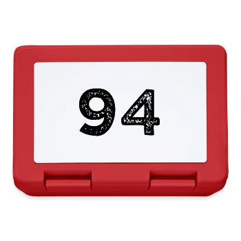 Maillot à 94 numéros - Boîte à goûter - rouge - Devant