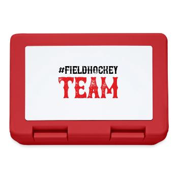 Field hockey team - Lunchbox - red - Front