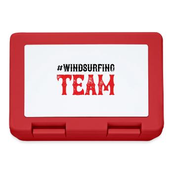 Windsurfing Team - Brotdose - Rot - Vorne