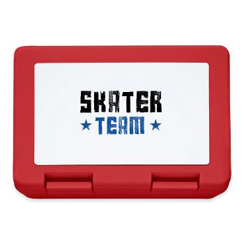Skater Team - Lunchbox - red - Front