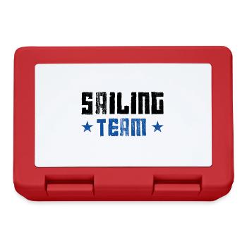 Sailing Team - Brotdose - Rot - Vorne