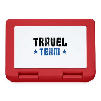 Travel Team - Brotdose - Rot - Vorne