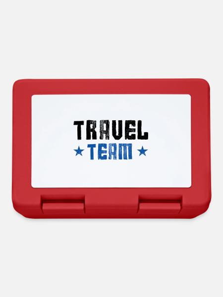 Travel Team - Brotdose - Rot