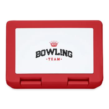 Bowling Team - Brotdose - Rot - Vorne