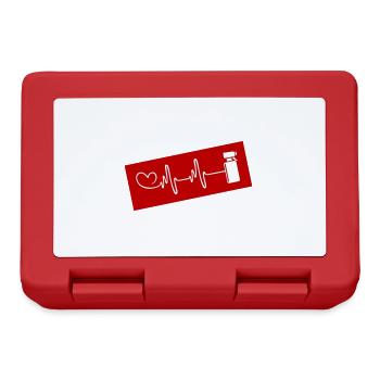 Barber Pulse Heart Love - Lunchbox - red - Front