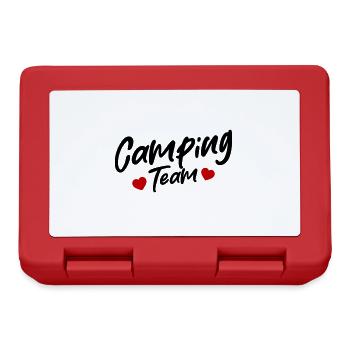 Camping Team - Brotdose - Rot - Vorne