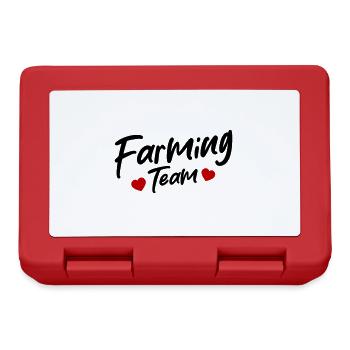 Farming Team - Brotdose - Rot - Vorne
