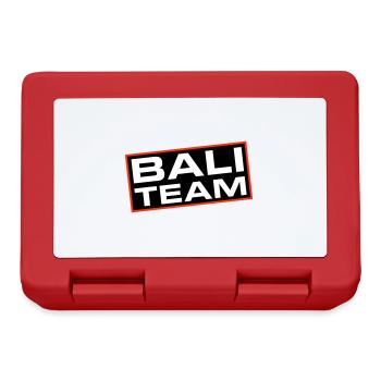 Bali Team - Lunchbox - red - Front