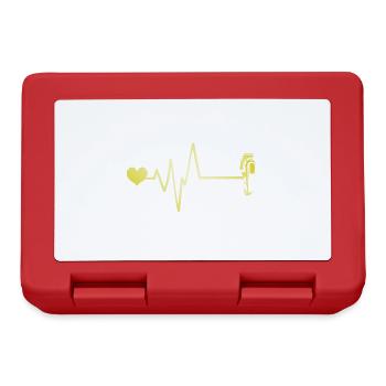 Rasage Pulse Coeur Amour - Boîte à goûter - rouge - Devant