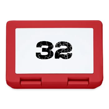 32 number jersey - Lunchbox - red - Front