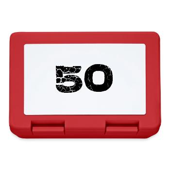 50 number jersey - Lunchbox - red - Front