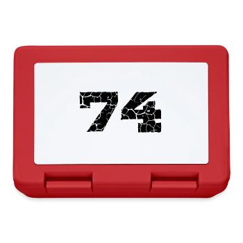 74 number jersey - Lunchbox - red - Front