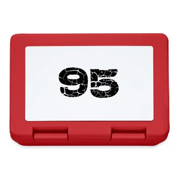 Maillot à 95 numéros - Boîte à goûter - rouge - Devant