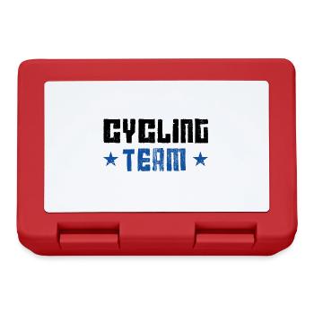 Cycling Team - Lunchbox - red - Front