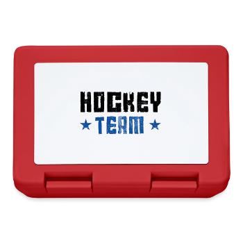 Équipe de hockey - Boîte à goûter - rouge - Devant