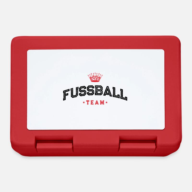 Fussball Team - Brotdose - Rot