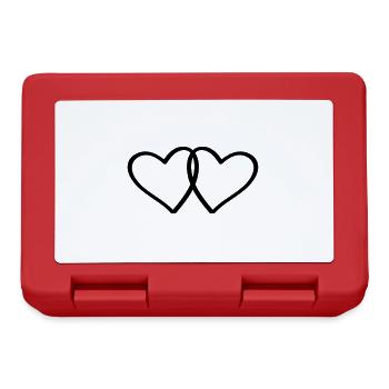 Hearts Love Symbol in Love - Lunchbox - red - Front