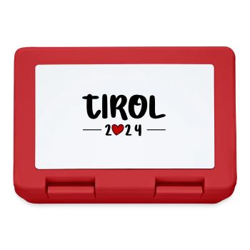 Tyrol 2024 Heart Journey - Lunchbox - red - Front