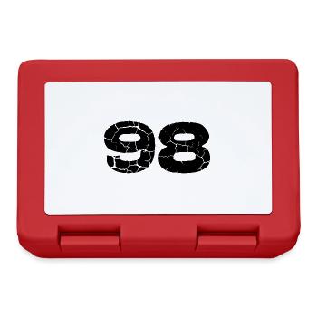98 number jersey - Lunchbox - red - Front