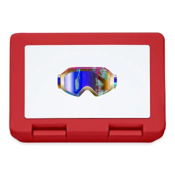 Ski Goggles,Skiing,Ski,Snowboard,Graffiti - Lunchbox - red - Front