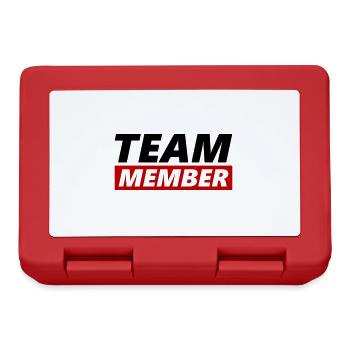 Team Members - Lunchbox - red - Front