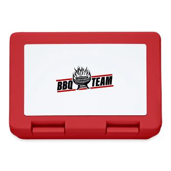 Barbecue Grill Bbq Team - Brotdose - Rot - Vorne