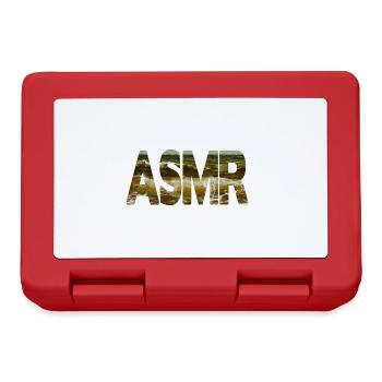 ASMR Waves Sea - Lunchbox - red - Front