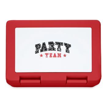 Party Team - Lunchbox - red - Front