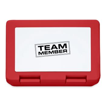 Team Member - Lunchbox - red - Front
