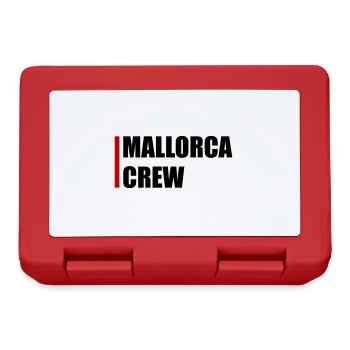 Mallorca Crew - Brotdose - Rot - Vorne