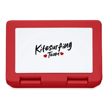 Kitesurfing Team - Brotdose - Rot - Vorne