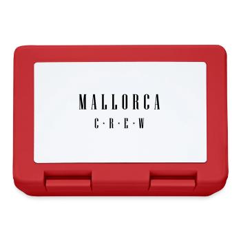 Mallorca Crew - Brotdose - Rot - Vorne