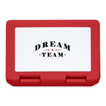 Dream Team - Brotdose - Rot - Vorne
