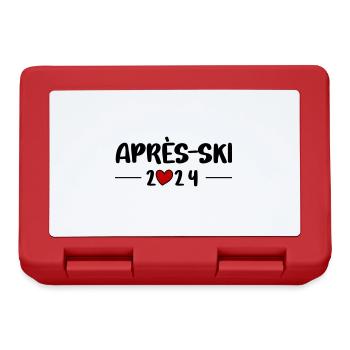 Après Ski 2024 Heart Trip - Lunchbox - red - Front